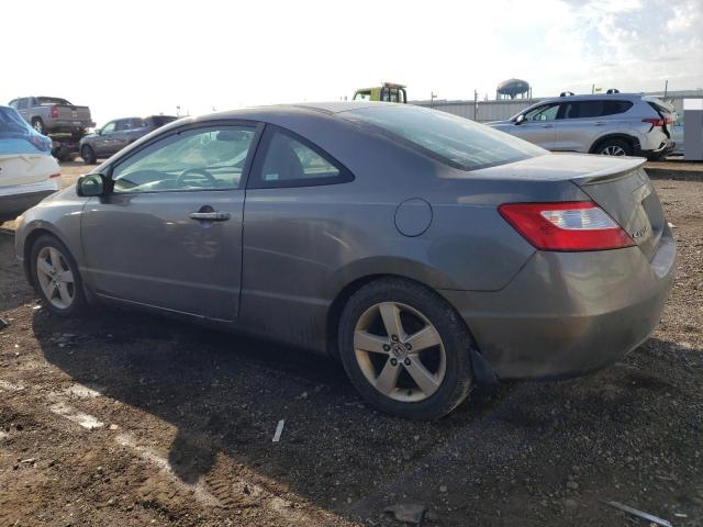 2HGFG11857H556960 - 2007 HONDA CIVIC EX GRAY photo 2