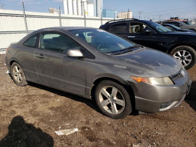 2HGFG11857H556960 - 2007 HONDA CIVIC EX GRAY photo 4