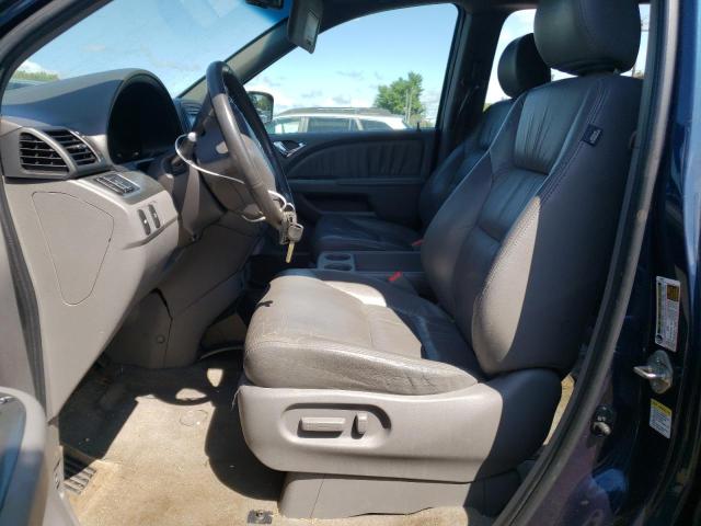 5FNRL38669B412608 - 2009 HONDA ODYSSEY EXL BLUE photo 7