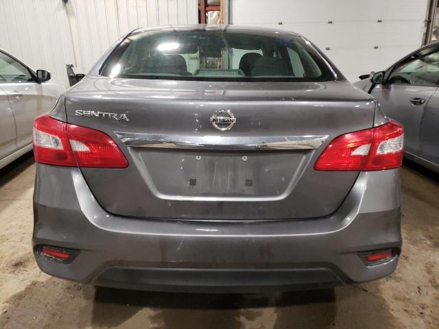 3N1AB7AP2GY284091 - 2016 NISSAN SENTRA S GRAY photo 6