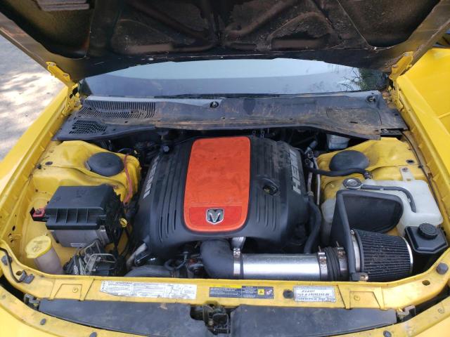 2B3KA53H66H373361 - 2006 DODGE CHARGER R/T YELLOW photo 11