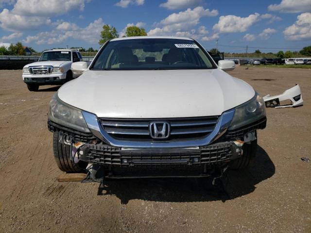 1HGCR2F85EA119368 - 2014 HONDA ACCORD EXL WHITE photo 5