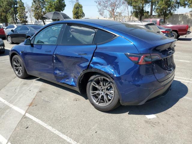 7SAYGDEE3SA360765 - 2025 TESLA MODEL Y BLUE photo 2