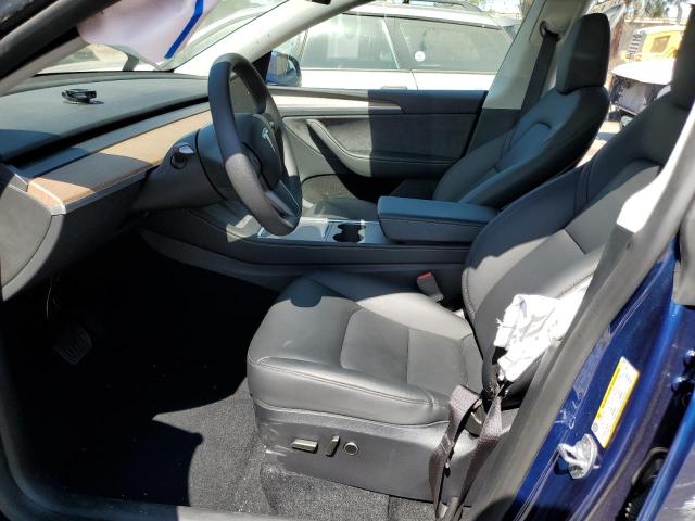 7SAYGDEE3SA360765 - 2025 TESLA MODEL Y BLUE photo 7