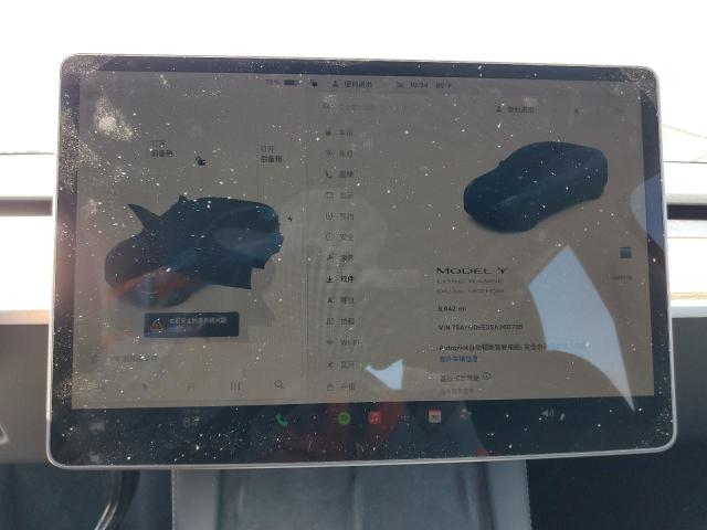 7SAYGDEE3SA360765 - 2025 TESLA MODEL Y BLUE photo 9