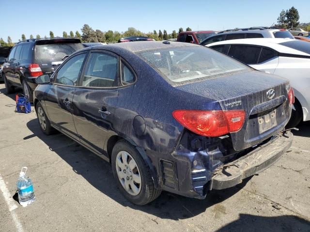 KMHDU46D68U280241 - 2008 HYUNDAI ELANTRA GLS BLUE photo 2