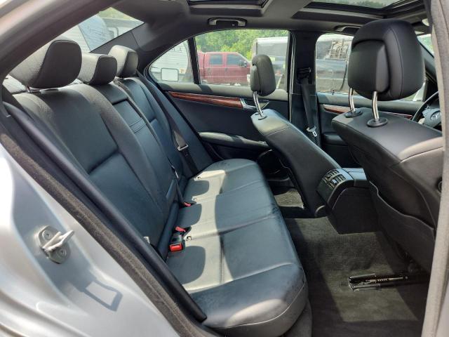 WDDGF8BB5BR172376 - 2011 MERCEDES-BENZ C 300 4MATIC SILVER photo 10