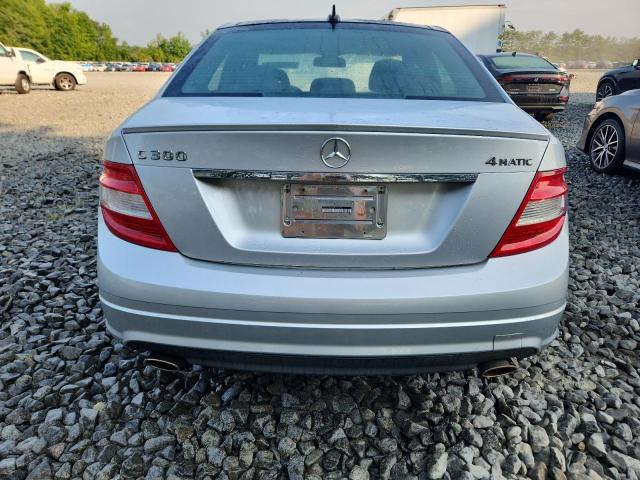 WDDGF8BB5BR172376 - 2011 MERCEDES-BENZ C 300 4MATIC SILVER photo 6