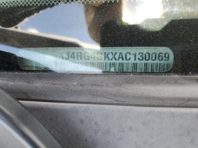 1J4RG4GKXAC130069 - 2010 JEEP COMMANDER SPORT Argent photo 13