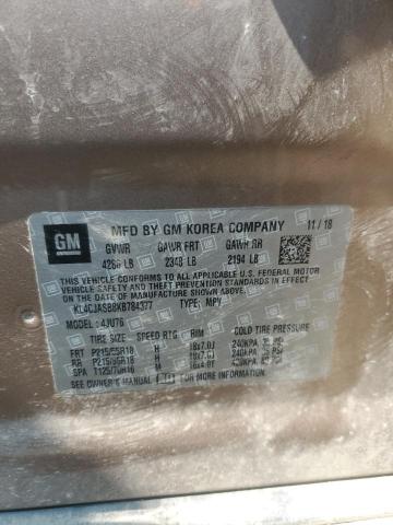 KL4CJASB8KB784377 - 2019 BUICK ENCORE PREFERRED GOLD photo 13