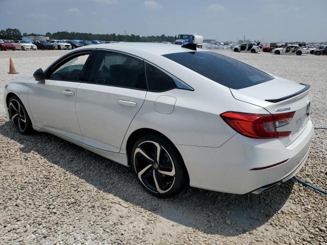 1HGCV2F38MA011518 - 2021 HONDA ACCORD SPORT WHITE photo 2