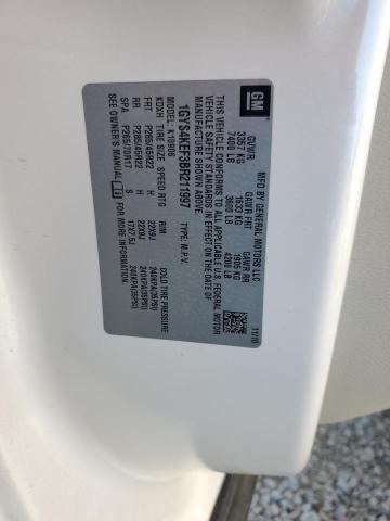 1GYS4KEF3BR211997 - 2011 CADILLAC ESCALADE ESV PLATINUM კრემისფერი ფოტო 13