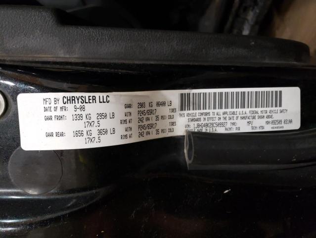 1J8HG48K29C509927 - 2009 JEEP COMMANDER SPORT Blau Foto 12