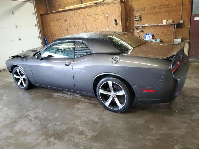 2C3CDZBTXKH629295 - 2019 DODGE CHALLENGER R/T GRAY photo 2