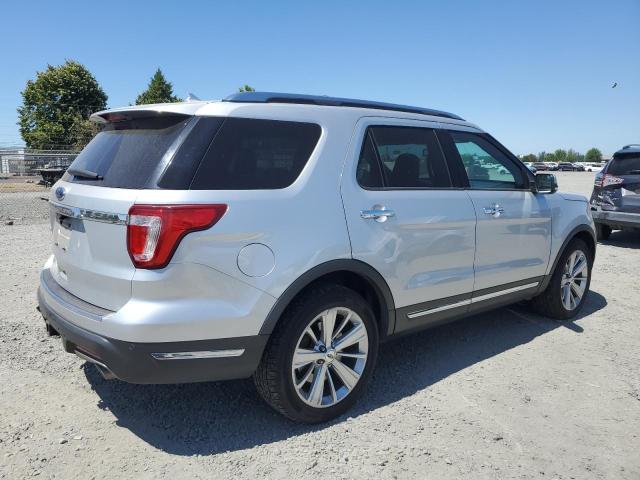 1FM5K7F89KGB12808 - 2019 FORD EXPLORER LIMITED SILVER photo 3