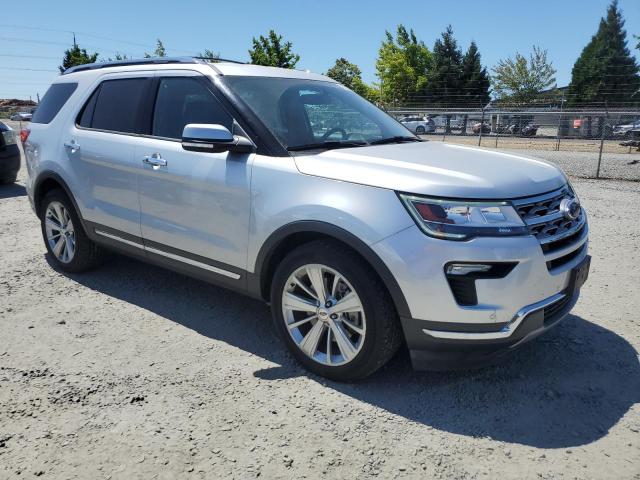 1FM5K7F89KGB12808 - 2019 FORD EXPLORER LIMITED SILVER photo 4