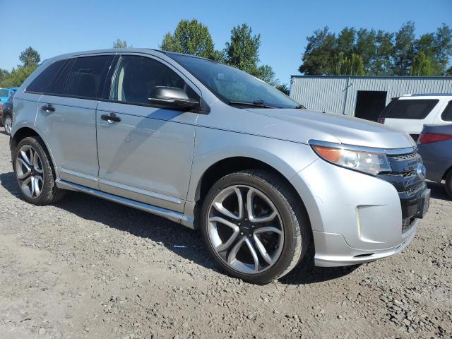 2FMDK4AK8DBC05178 - 2013 FORD EDGE SPORT 银色 照片 4