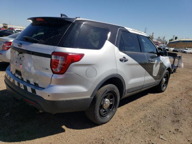 1FM5K8AR2HGB55725 - 2017 FORD EXPLORER POLICE INTERCEPTOR SILVER photo 3