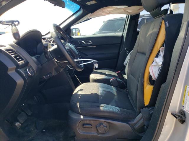 1FM5K8AR2HGB55725 - 2017 FORD EXPLORER POLICE INTERCEPTOR SILVER photo 7
