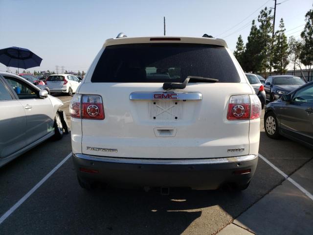 1GKEV33D09J120965 - 2009 GMC ACADIA SLT-2 WHITE photo 6