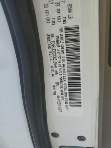 1C4RJEAG3DC519500 - 2013 JEEP GRAND CHER LAREDO WHITE photo 13