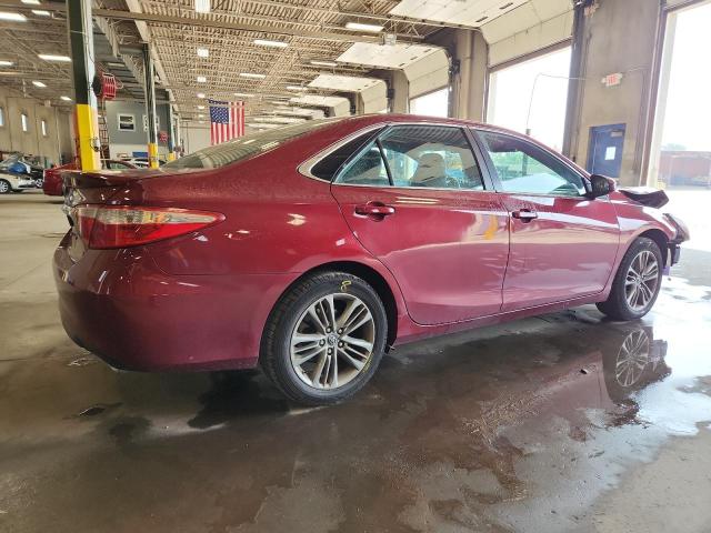 4T1BF1FK3HU721631 - 2017 TOYOTA CAMRY LE BURGUNDY photo 3