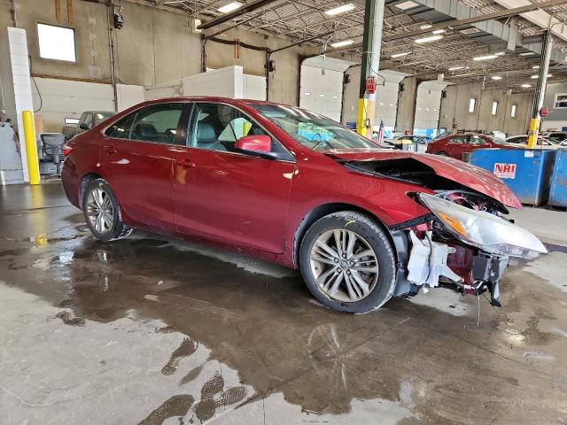 4T1BF1FK3HU721631 - 2017 TOYOTA CAMRY LE BURGUNDY photo 4