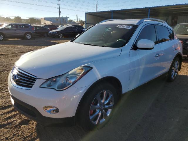 JN1BJ0HR2DM482044 - 2013 INFINITI EX37 BASE WHITE photo 1