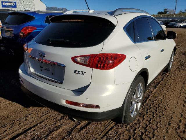 JN1BJ0HR2DM482044 - 2013 INFINITI EX37 BASE WHITE photo 3