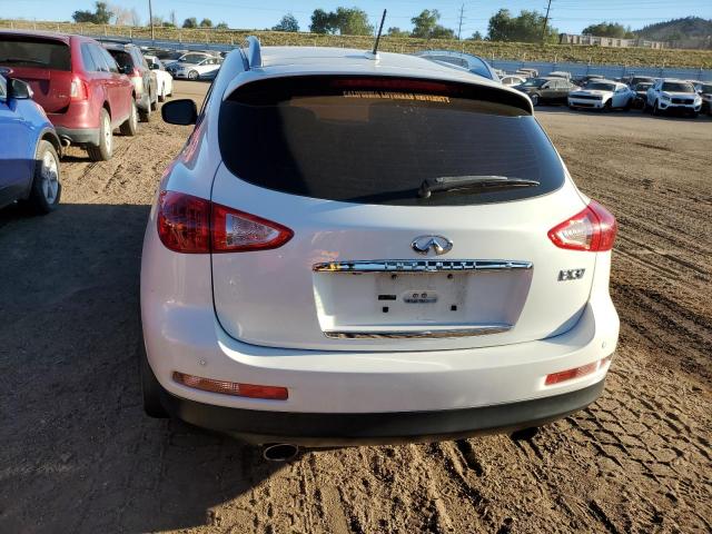 JN1BJ0HR2DM482044 - 2013 INFINITI EX37 BASE WHITE photo 6