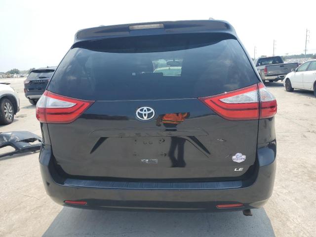 5TDKK3DC0GS710211 - 2016 TOYOTA SIENNA LE BLACK photo 6