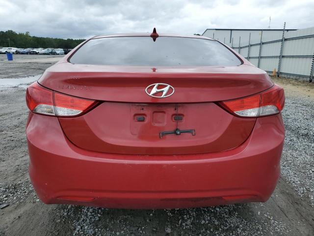 KMHDH4AE4BU116823 - 2011 HYUNDAI ELANTRA GLS RED photo 6