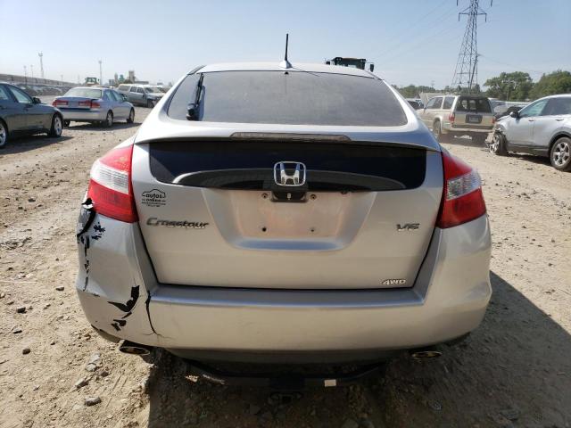 5J6TF2H5XCL001502 - 2012 HONDA CROSSTOUR EXL ვერცხლისფერი ფოტო 6