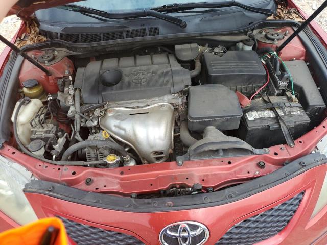 4T1BF3EK2BU751210 - 2011 TOYOTA CAMRY BASE RED photo 11