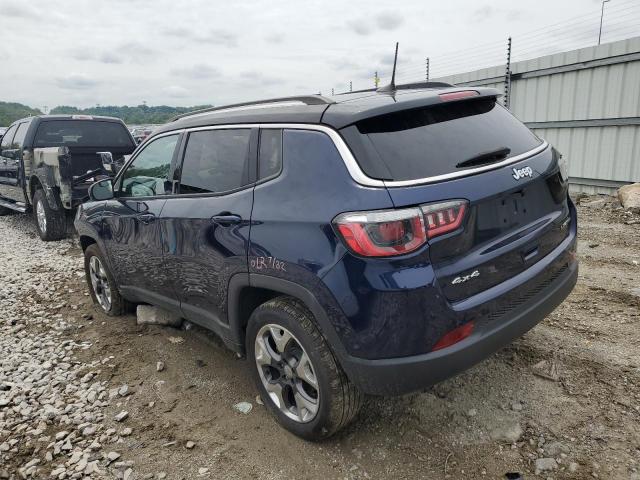 3C4NJDCB0JT222050 - 2018 JEEP COMPASS LIMITED BLUE photo 2