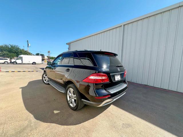 4JGDA5HB5CA034463 - 2012 MERCEDES-BENZ ML 350 4MATIC BLACK photo 3