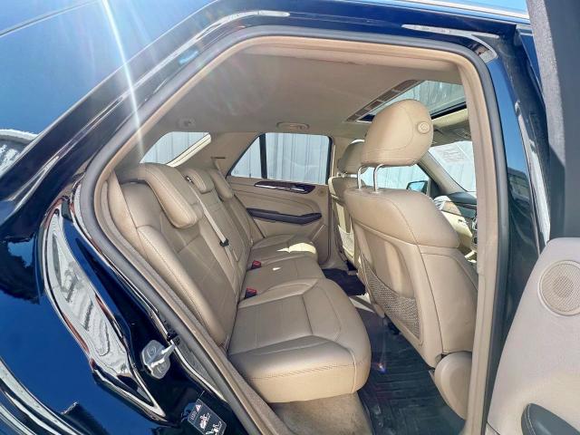 4JGDA5HB5CA034463 - 2012 MERCEDES-BENZ ML 350 4MATIC BLACK photo 6