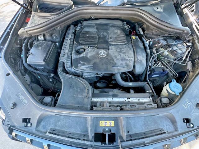 4JGDA5HB5CA034463 - 2012 MERCEDES-BENZ ML 350 4MATIC BLACK photo 7