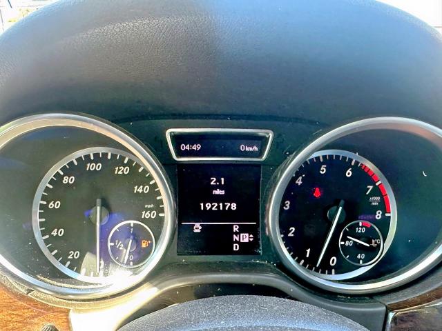 4JGDA5HB5CA034463 - 2012 MERCEDES-BENZ ML 350 4MATIC BLACK photo 8