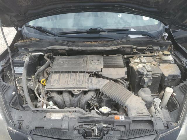JM1DE1KY0C0140047 - 2012 MAZDA MAZDA2 BLACK photo 11
