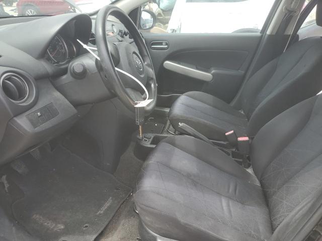 JM1DE1KY0C0140047 - 2012 MAZDA MAZDA2 BLACK photo 7