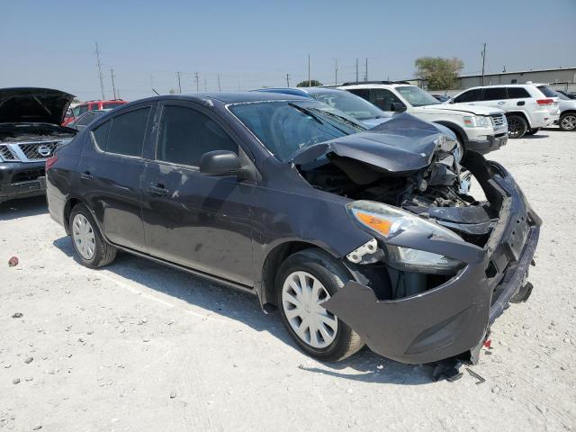 3N1CN7AP4FL925995 - 2015 NISSAN VERSA S GRAY photo 4