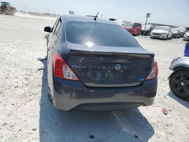 3N1CN7AP4FL925995 - 2015 NISSAN VERSA S GRAY photo 6