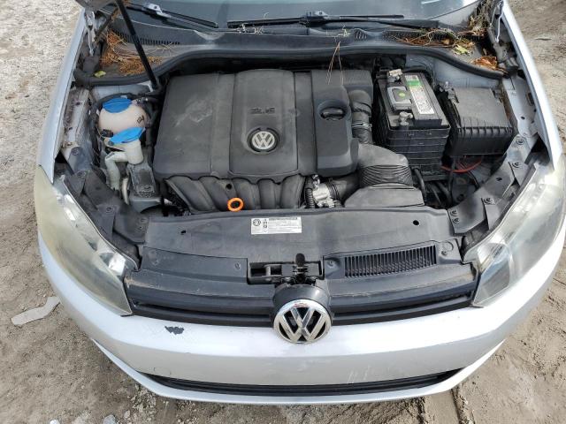 3VWPX7AJ0BM623285 - 2011 VOLKSWAGEN JETTA S SILVER photo 12