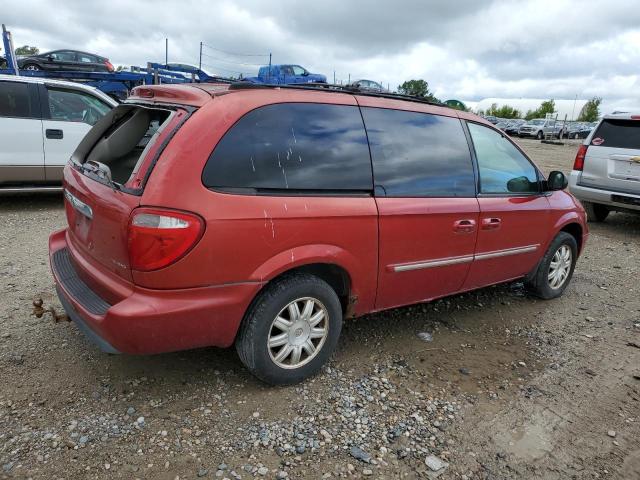 2C4GP54L65R196728 - 2005 CHRYSLER TOWN AND C TOURING RED photo 3