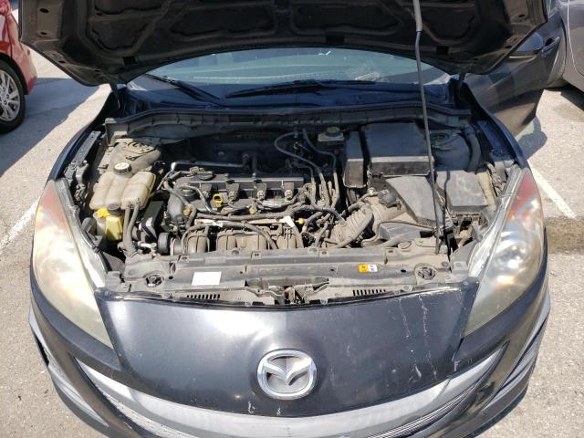 JM1BL1UG0B1490563 - 2011 MAZDA 3 I GRAY photo 11