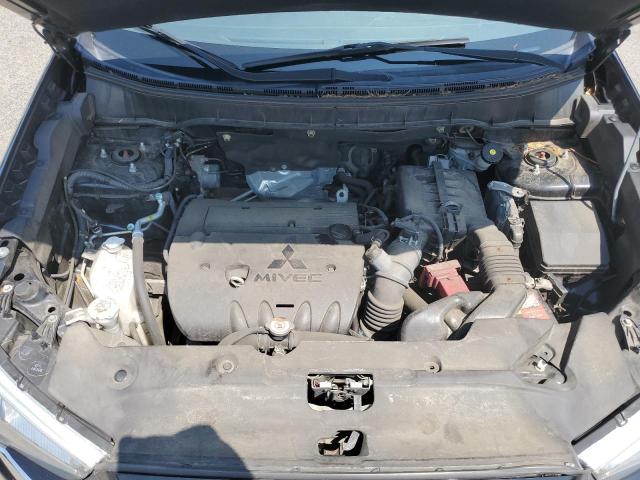 JA4AR3AU4JU023735 - 2018 MITSUBISHI OUTLANDER ES BLACK photo 12