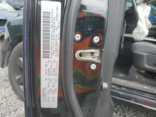 1C6RR6LT6KS604172 - 2019 RAM 1500 CLASS SLT შავი ფოტო 12