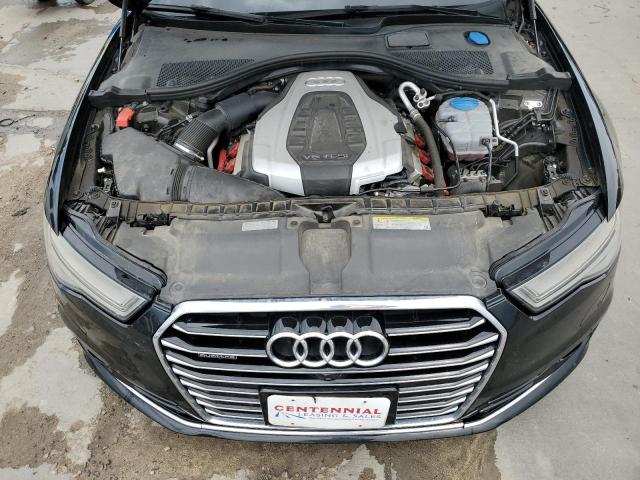WAUHGBFC3GN014643 - 2016 AUDI A6 PRESTIGE შავი ფოტო 11