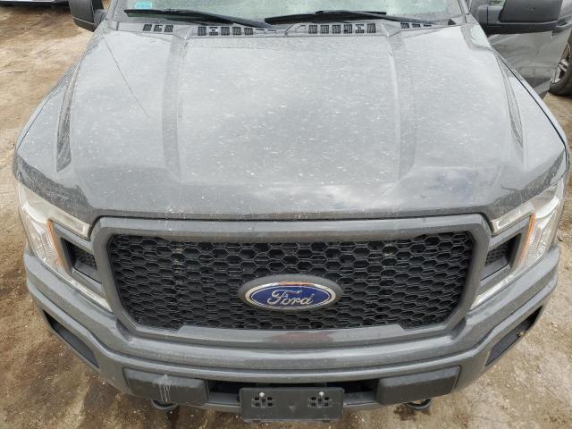 1FTEW1EP5JFB47333 - 2018 FORD F150 SUPERCREW GRAY photo 11